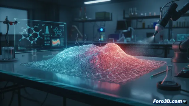 Desarrollan una piel inteligente de hidrogel con impresión 4D