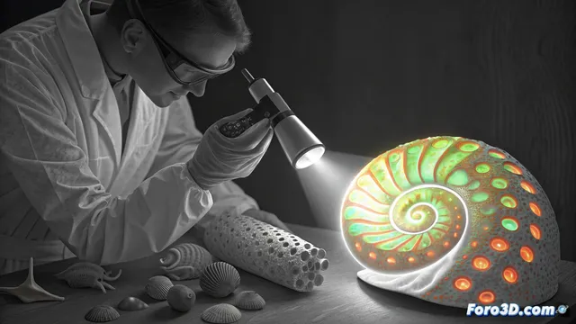 ¿Los fósiles blancos siempre fueron así? La luz ultravioleta revela su color secreto