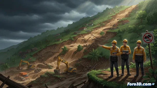 Deslizamiento en Aceh: autoridades descartan sumidero, apuntan a lluvias