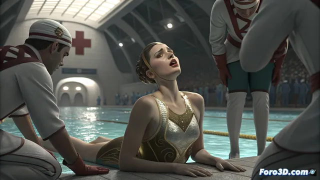 Desvanecimiento de Naia Álvarez en la Copa del Mundo de natación artística