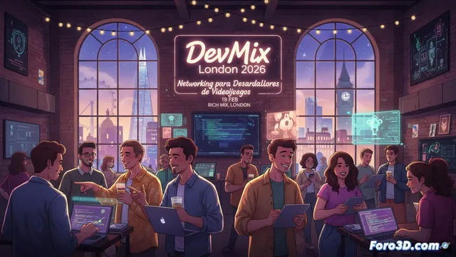 DevMix London 2026: Networking para desarrolladores de videojuegos