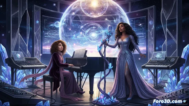 Diane Warren y Halle Bailey estrenan tema para 'Crystal Planet'