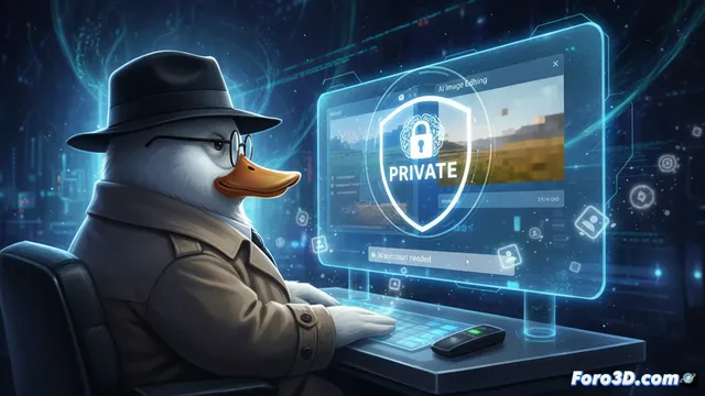 DuckDuckGo añade edición de imágenes por IA en su chat privado