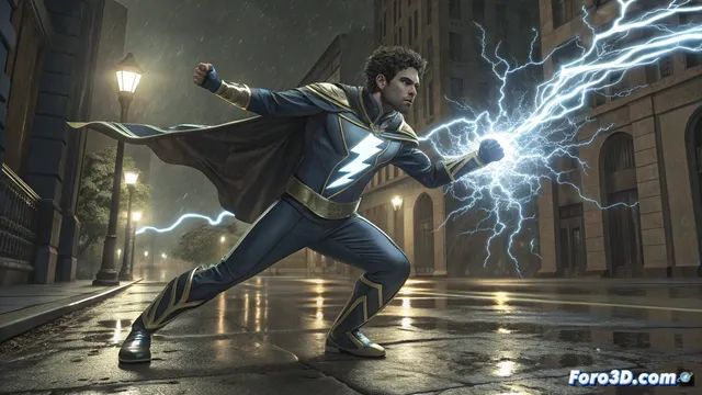 El adolescente que se transformó en un rayo viviente