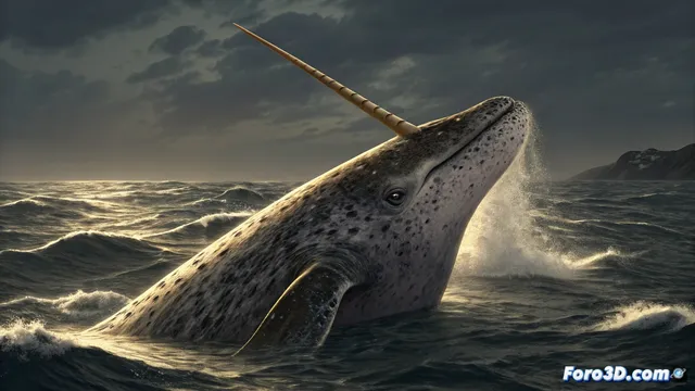 El colmillo del narval: un sensor natural en el océano