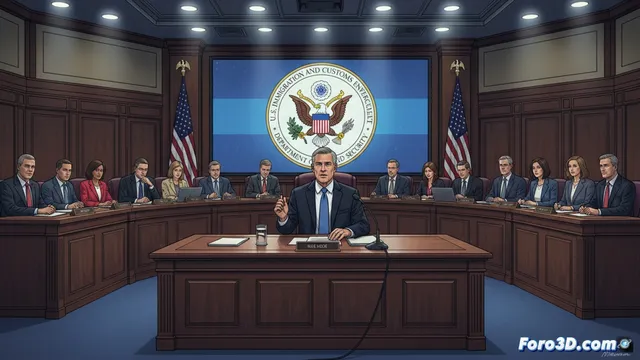 El director de ICE expone ante el congreso los planes para ampliar operaciones