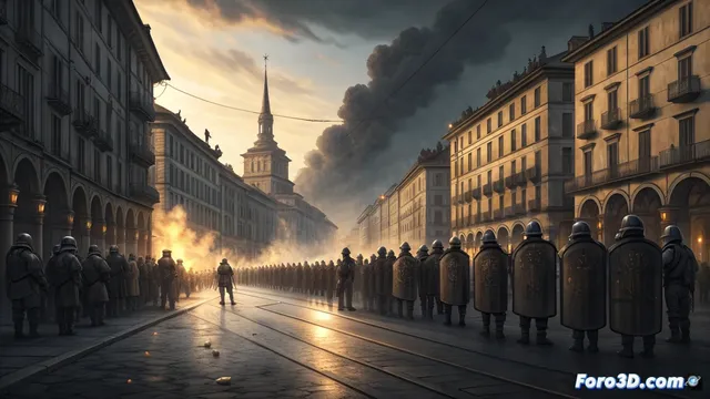 El ministro Piantedosi informa sobre los incidentes en Turín