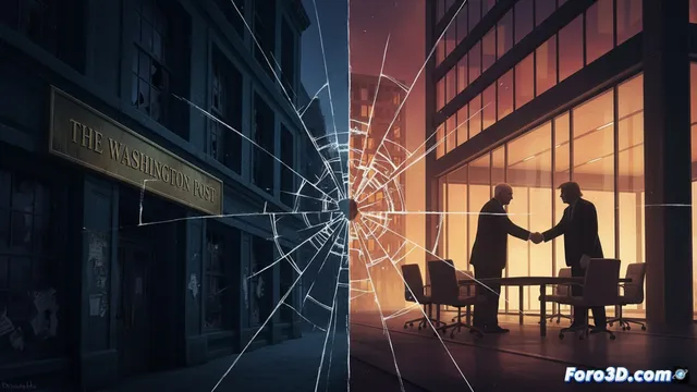 El Washington Post pierde confianza por los vínculos de Bezos con Trump