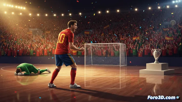 España recupera la corona europea de fútbol sala