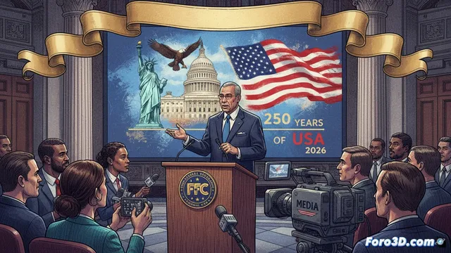 FCC pide a medios contenido patriótico para el 250 aniversario de EEUU