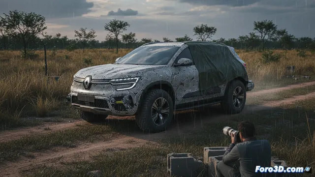 Fotos espía revelan el híbrido 4x4 del Renault Boreal 2027 para Brasil