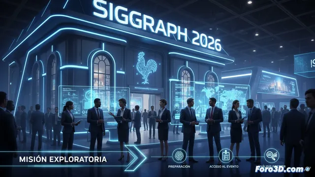 Francia regresa a SIGGRAPH 2026 con pabellón colectivo y misión guiada
