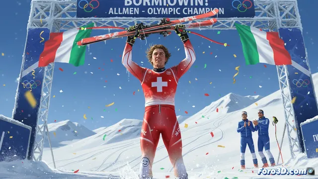 Franjo von Allmen logra el primer oro en Milán-Cortina 2026