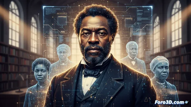 Frederick Douglass adoptaría avatares digitales para un archivo histórico