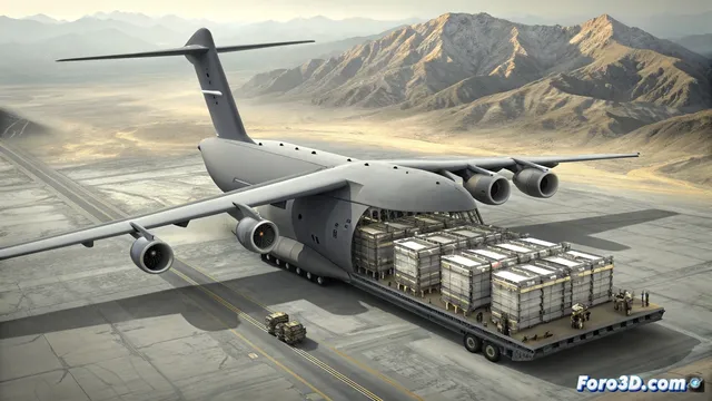 Fuerza Aérea transporta microreactor nuclear Ward250 por aire