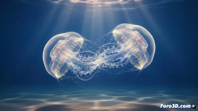 La biofusión de las medusas peine: regenerarse uniendo cuerpos