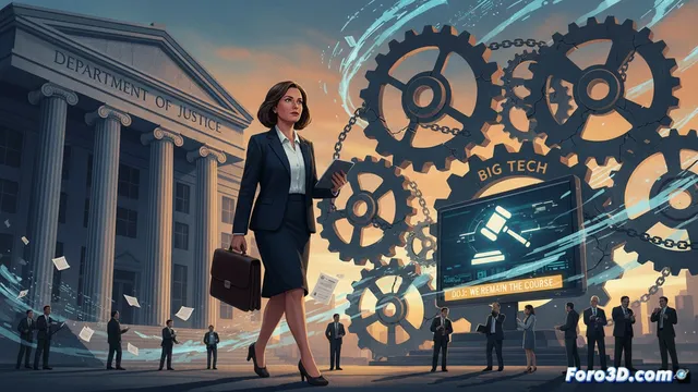 Gail Slater deja el DOJ en un momento clave para el antimonopolio tecnológico