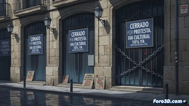 Galerías de arte cierran en protesta por el IVA cultural del 10%