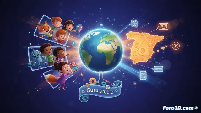 Guru Studio expande sus series infantiles con nuevos acuerdos globales