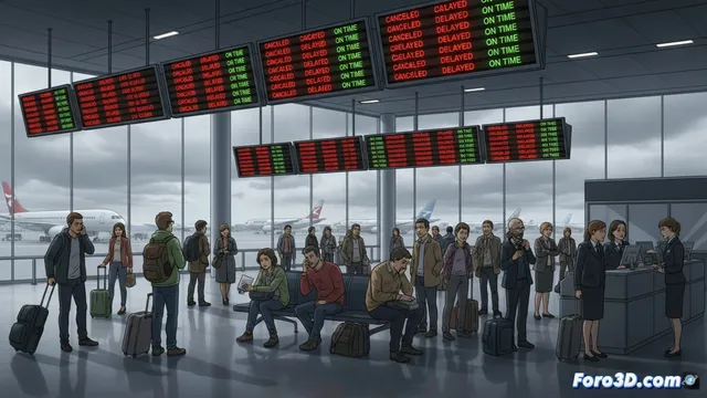 Italia se prepara para un febrero turbulento en los aeropuertos