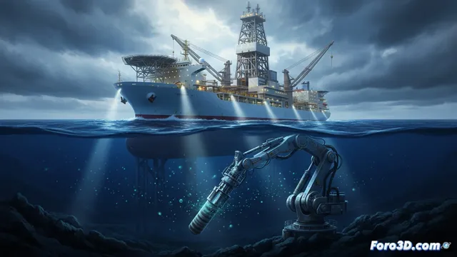 Japón extrae sedimentos con tierras raras desde seis mil metros bajo el mar