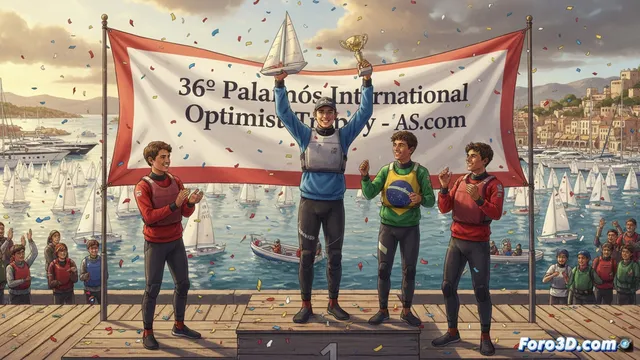 Jonny Rogers, ganador absoluto del 36º Palamós International Optimist Trophy - AS.com