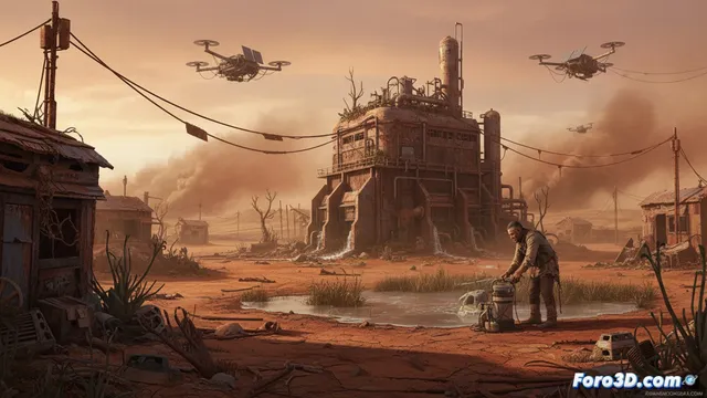 Juice de Tim Winton: worldbuilding 3D para un futuro climático