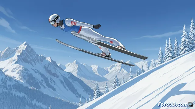 La combinada nórdica: dos pruebas en un solo desafío olímpico