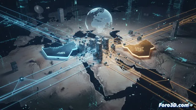 La guerra fría digital: EAU y Arabia Saudí compiten por el corredor de datos