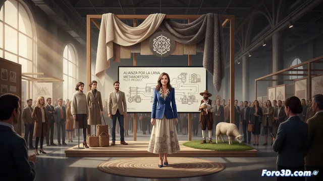 La Reina Letizia respalda la Alianza por la Lana en el Madrid Design Festival