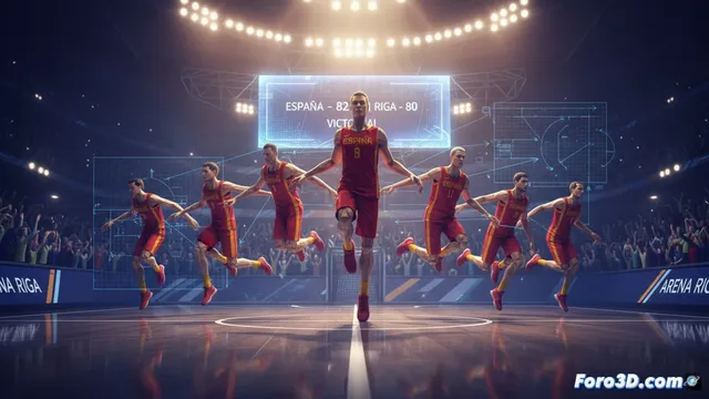 La sincronía de España en Riga: un estudio para la animación deportiva