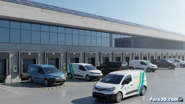 Las furgonetas eléctricas lideran el mercado comercial en España durante 2026