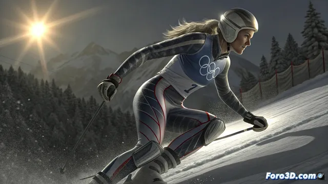 Lindsey Vonn competirá en unos juegos olímpicos con el ligamento cruzado roto