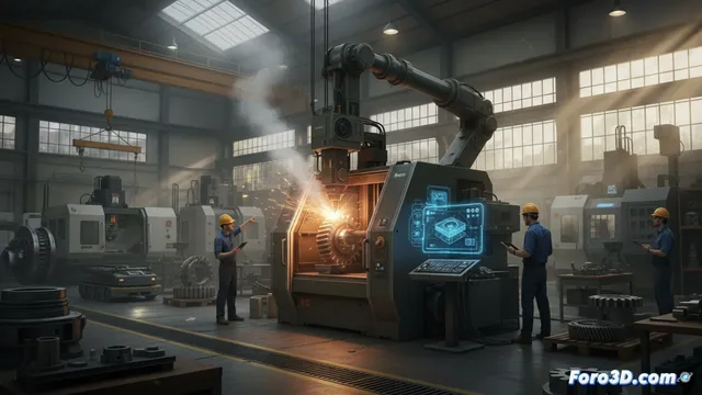 Meltio valida su tecnología de impresión 3D de metal en entornos industriales