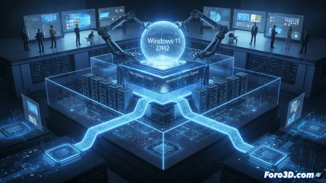 Microsoft prueba Windows 11 27H2 con un nuevo canal Insider de bajo nivel