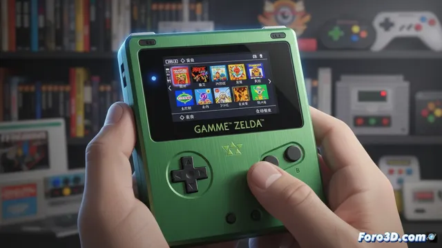 Mod convierte Game & Watch Zelda en consola de emulación portátil