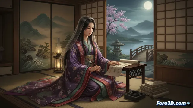 Murasaki Shikibu: La dama que tejió la primera novela