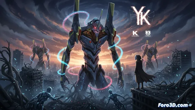 Nueva serie de Evangelion sin Anno: Yoko Taro escribe, Khara y CloverWorks producen