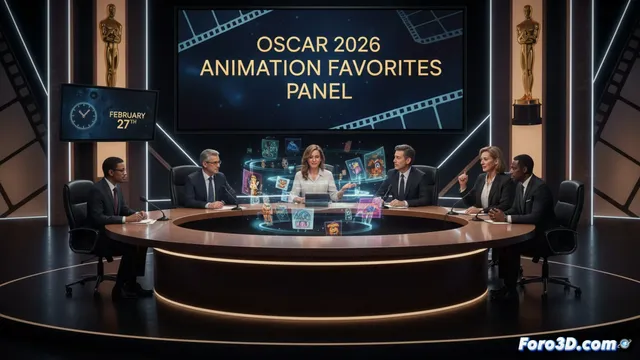 Panel previo a los Oscar analiza favoritas de animación 2026
