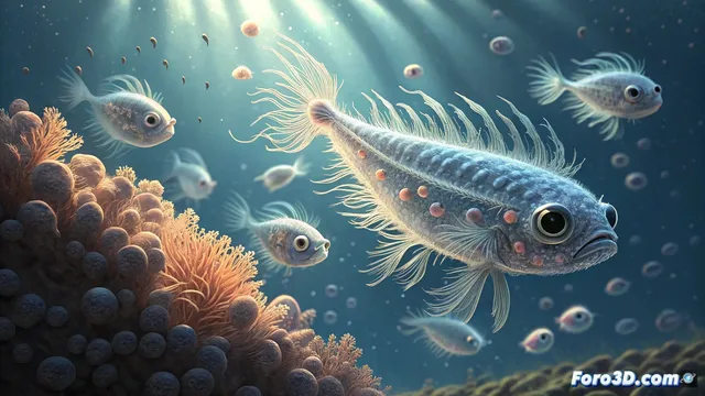 Los peces recién nacidos: pequeños navegantes oceánicos