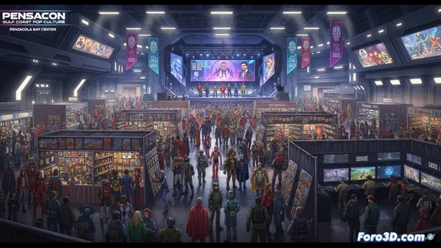 Pensacon 2026: Cultura Pop en la Costa del Golfo