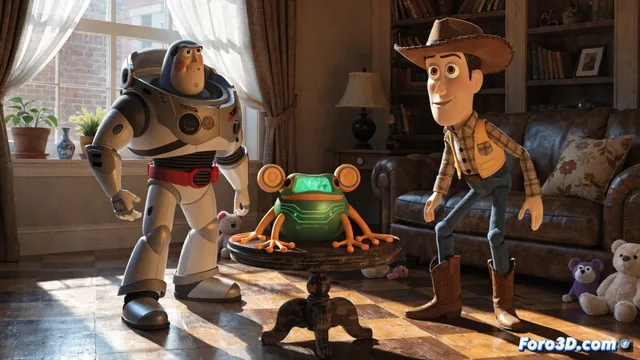 Pixar avanza 'Toy Story 5': una rana tecnológica desafía a los juguetes