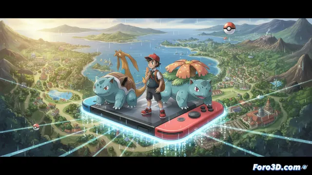 Pokémon FireRed y LeafGreen llegan a Switch el 27 de febrero