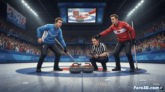 Polémica por doble toque en curling de Milano-Cortina 2026