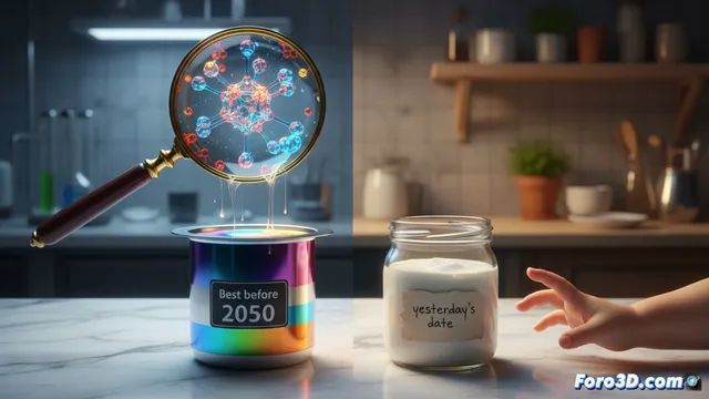 ¿Por qué un yogur eterno es normal pero uno natural caducado no?