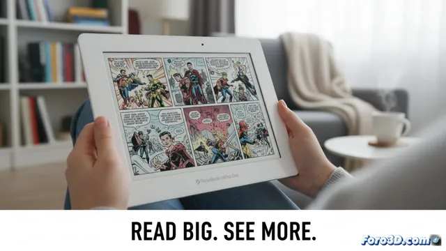 ¿Qué aporta un lector de libros con pantalla de 10 pulgadas?