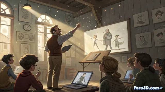 Los héroes anónimos que forman a los animadores de tus películas favoritas