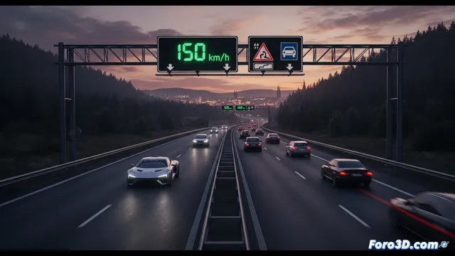 República Checa prueba límite de 150 km/h en autopista con señales variables