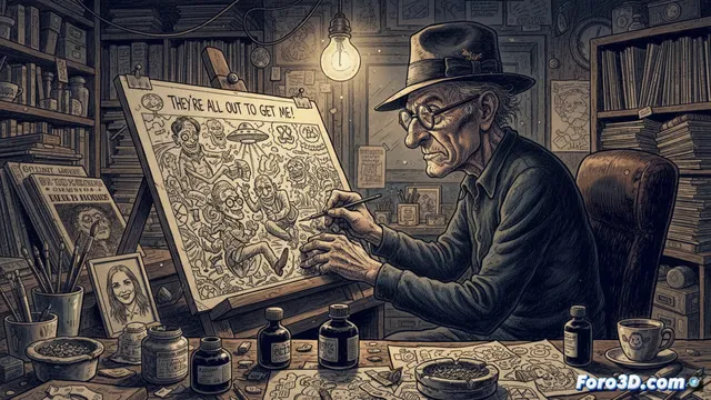 Robert Crumb presenta su nueva obra gráfica tras veinte años