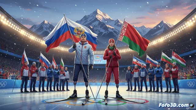Rusia y Bielorrusia competirán con bandera en Paralímpicos 2026